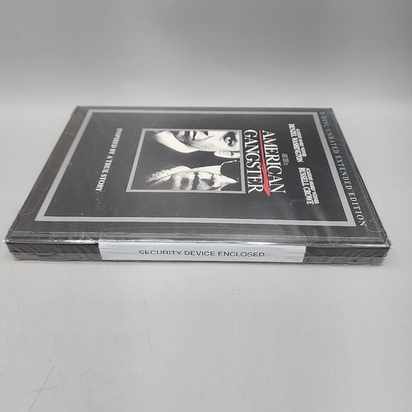 American Gangster 2-Disc Unrated Extended Edition DVDs Factory Sealed - Picture 7 of 8